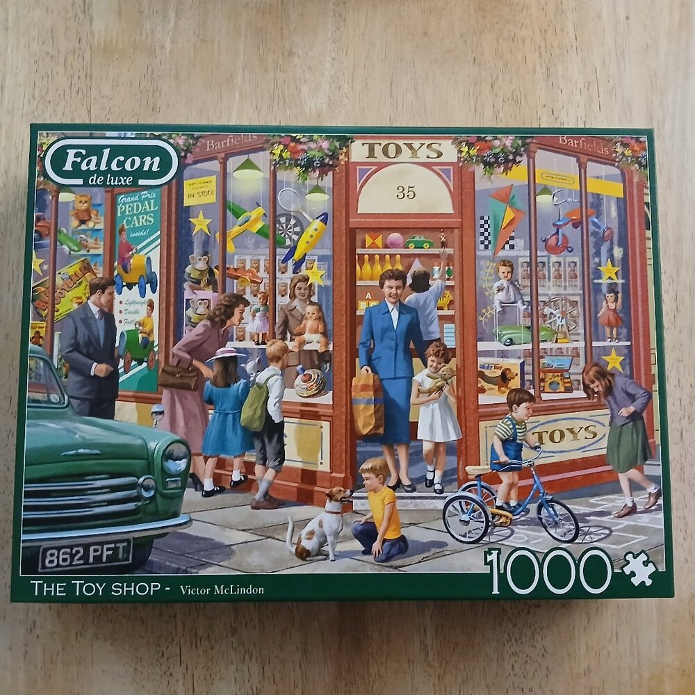 Falcon DeLuxe The Toy Shop Jigsaw Puzzle, 1000 Pieces